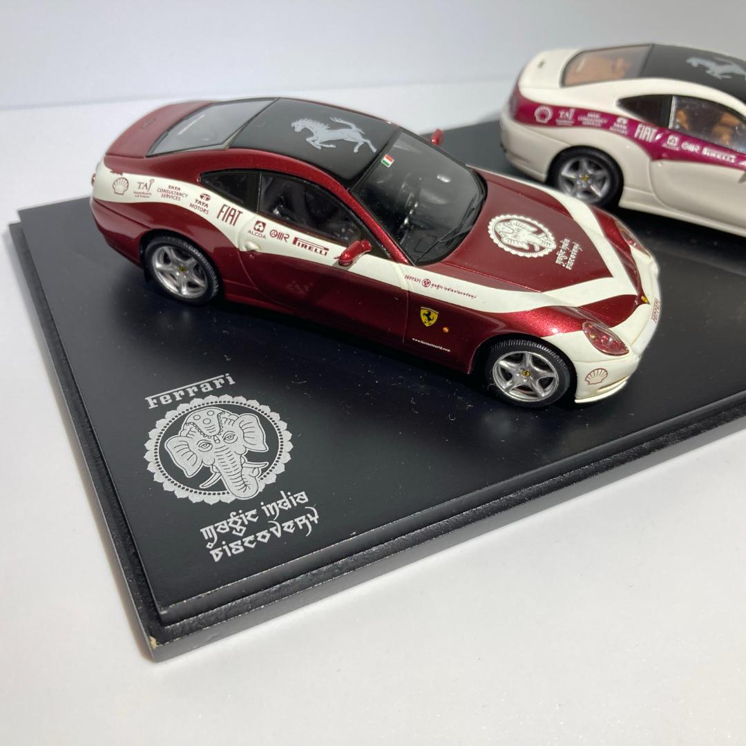 【レッドライン】フェラーリ 612スカリエッティ 2台セット 1/43ミニカー