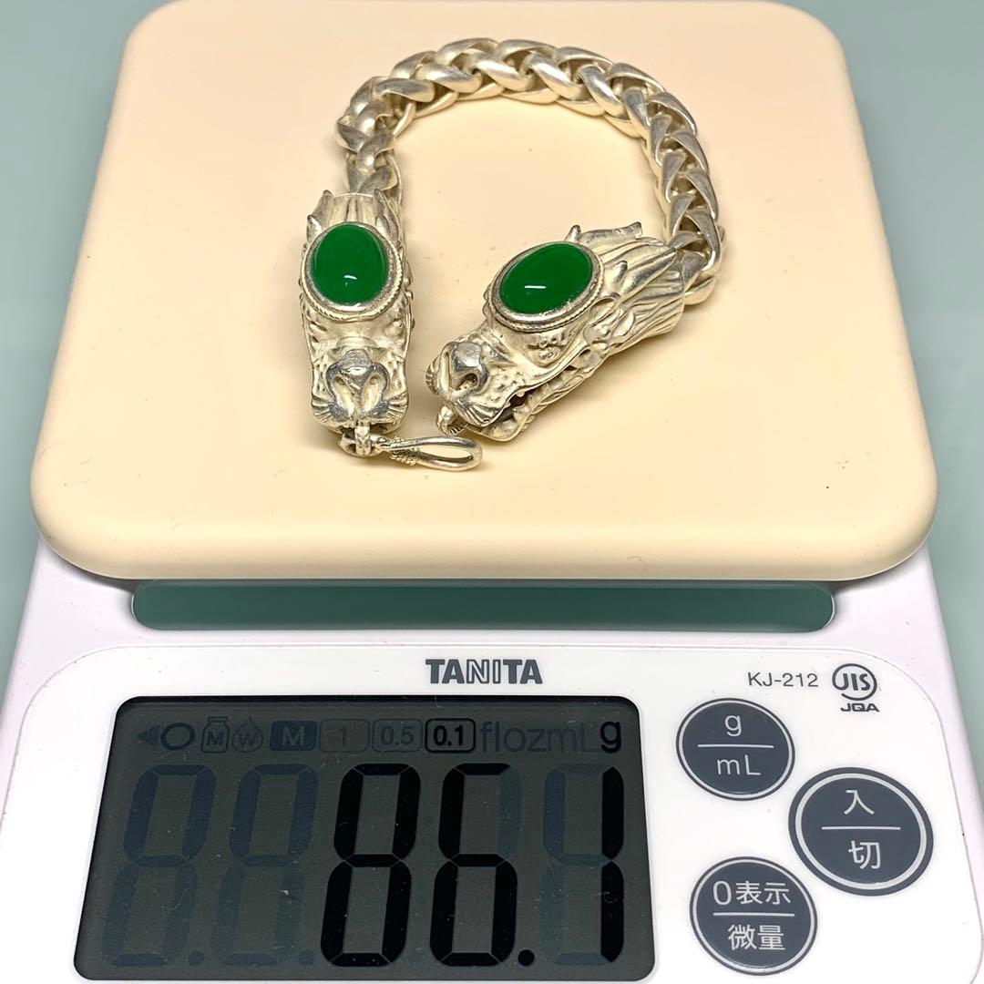 時代物　銀龍　ブレスレット　お守り　魔除け　縁起物