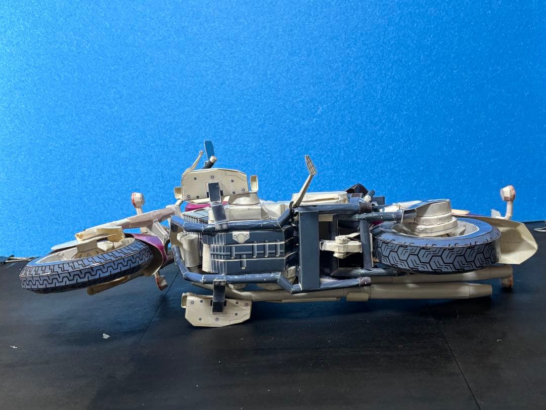 【精密 ペーパークラフト 完成品】ドラッグスター1100 全長約36㎝