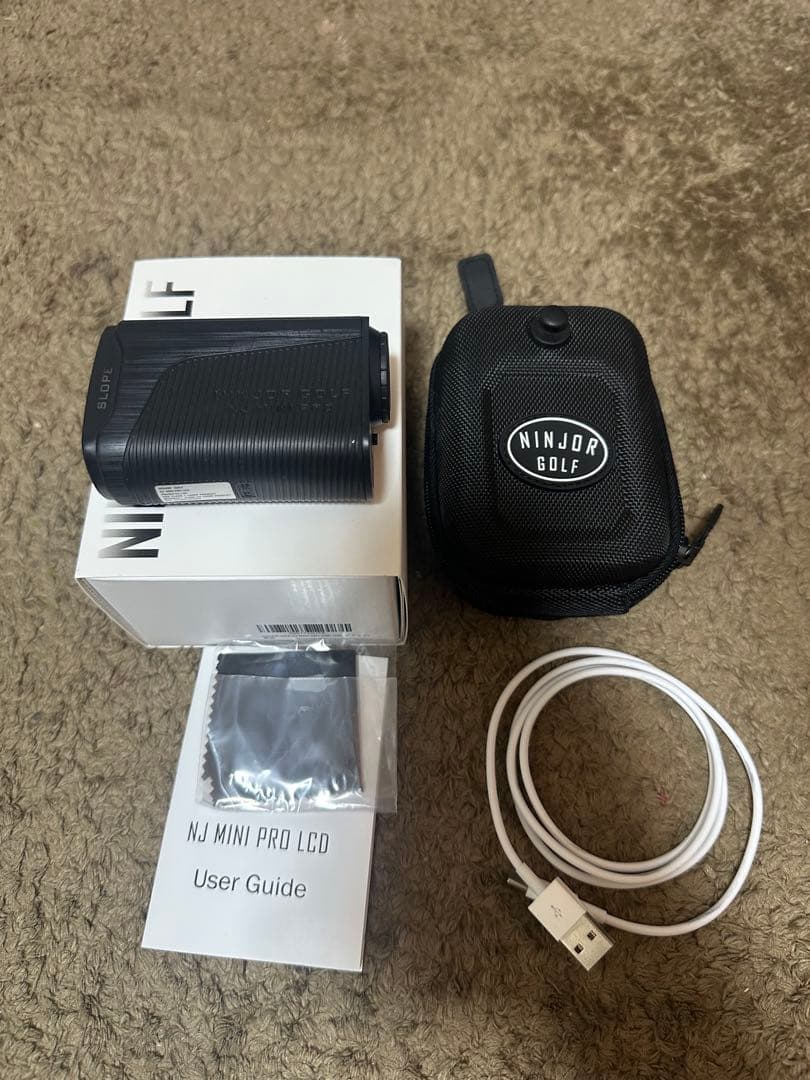 NINJOR GOLF ゴルフ レーザー 距離計 NJ MINI PRO LCD