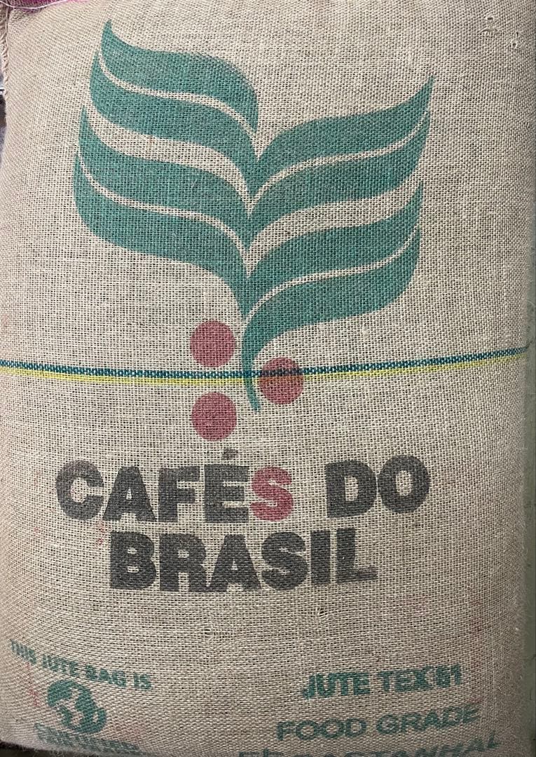 【コーヒー生豆】ブラジルNo2 サントス　5kg　 ※送料無料！