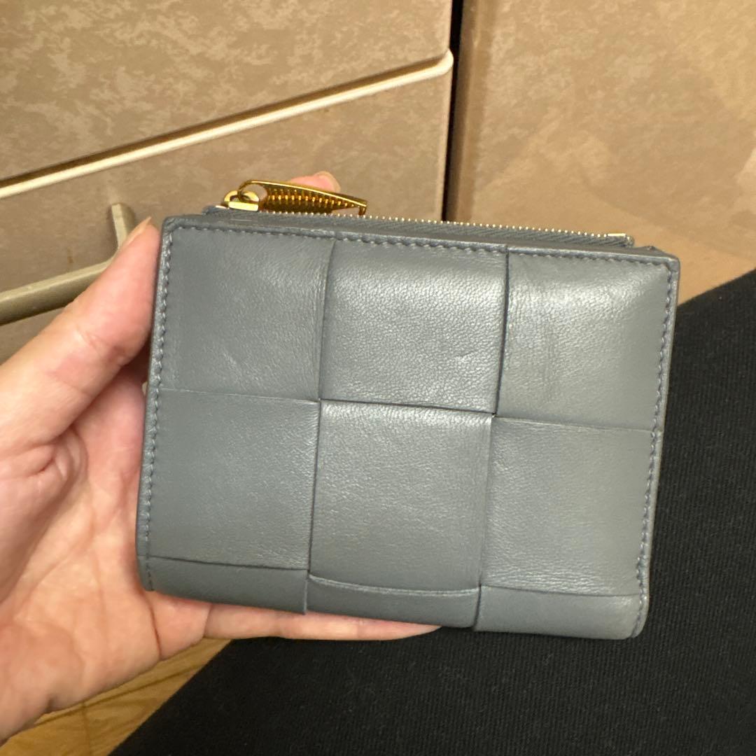 ボッテガ 2つ折り財布 カセット スモールウォレット