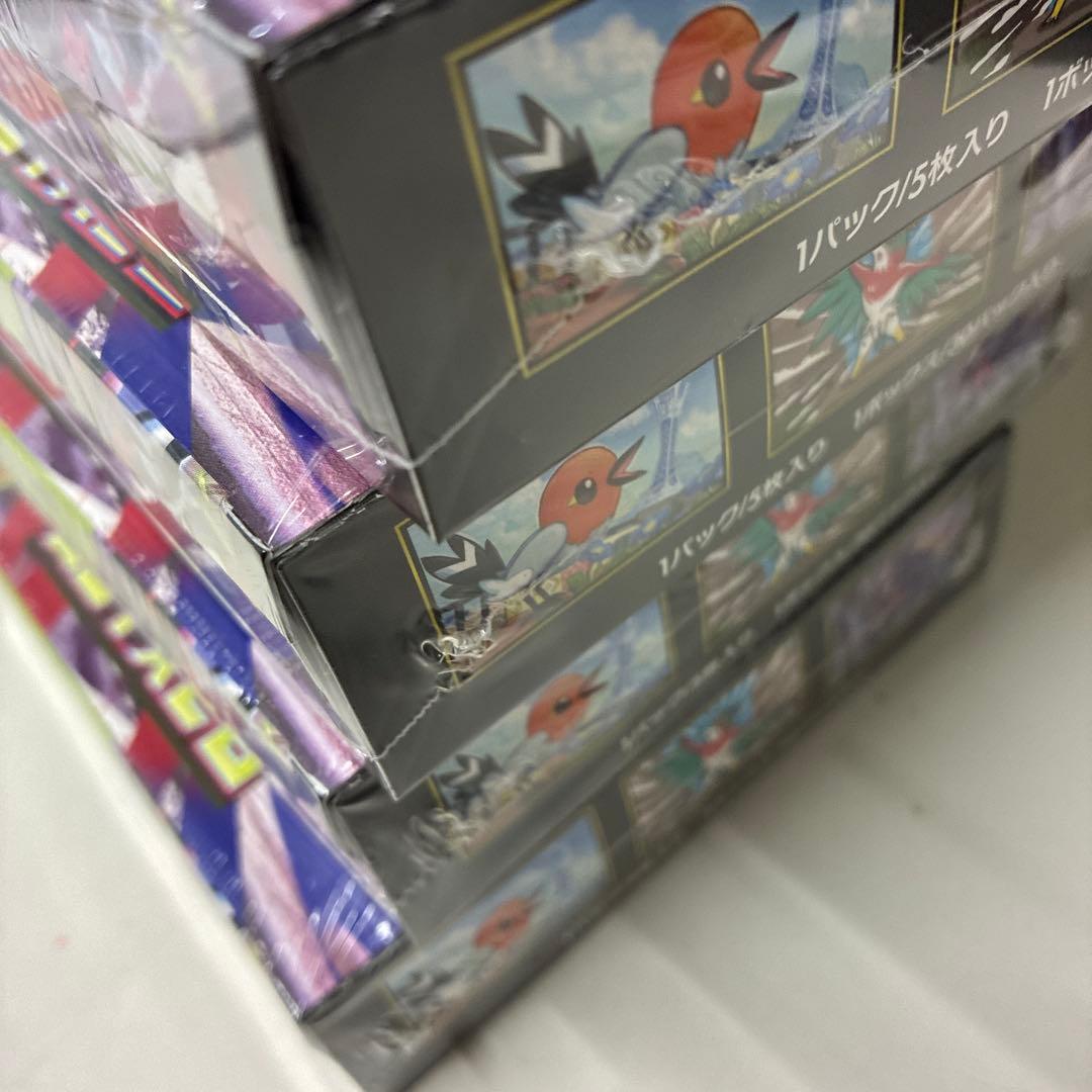 ポケモンカード　ムニキスゼロ　4ボックス　シュリンク付き　新品未開封品