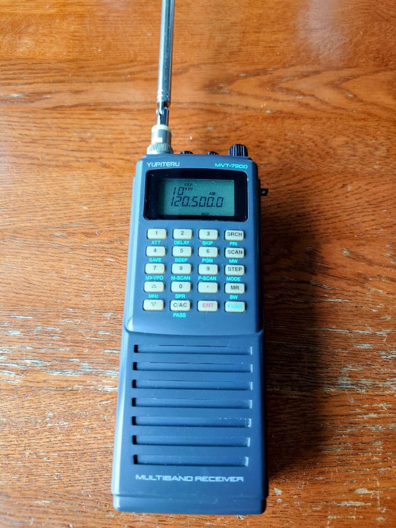 YUPITERU　MVT-7200 受信機 メモリコンデンサ交換済 程度良