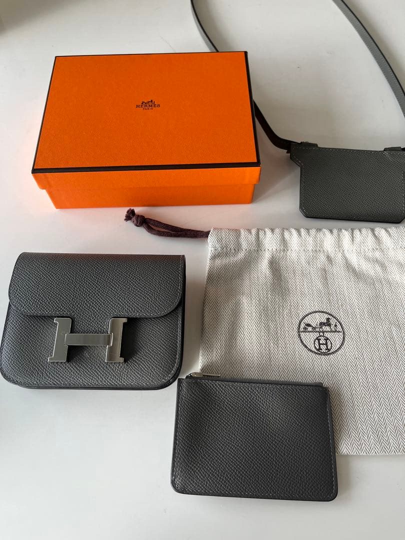 エルメス　コンスタンススリム　グリメイヤー　U刻印