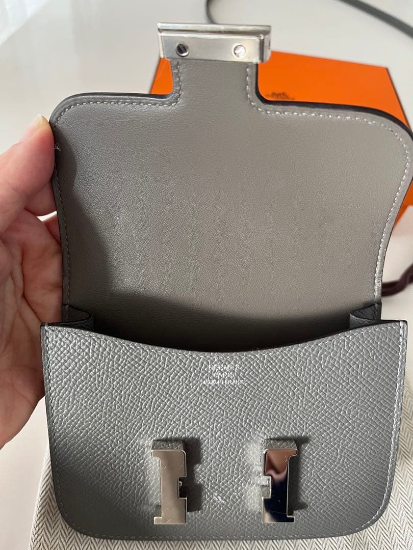 エルメス　コンスタンススリム　グリメイヤー　U刻印