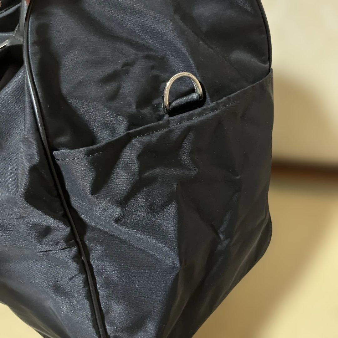 アニエスベー ボストンバッグ ナイロン ブラック 大容量 旅行バッグ バッグ