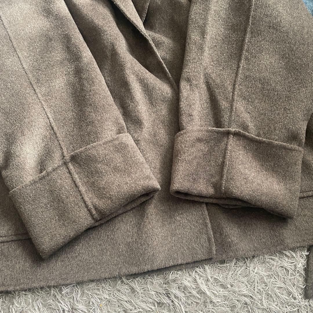 23AW 美品 サニーレーベル ジャケット ウールリバーフードミディコート