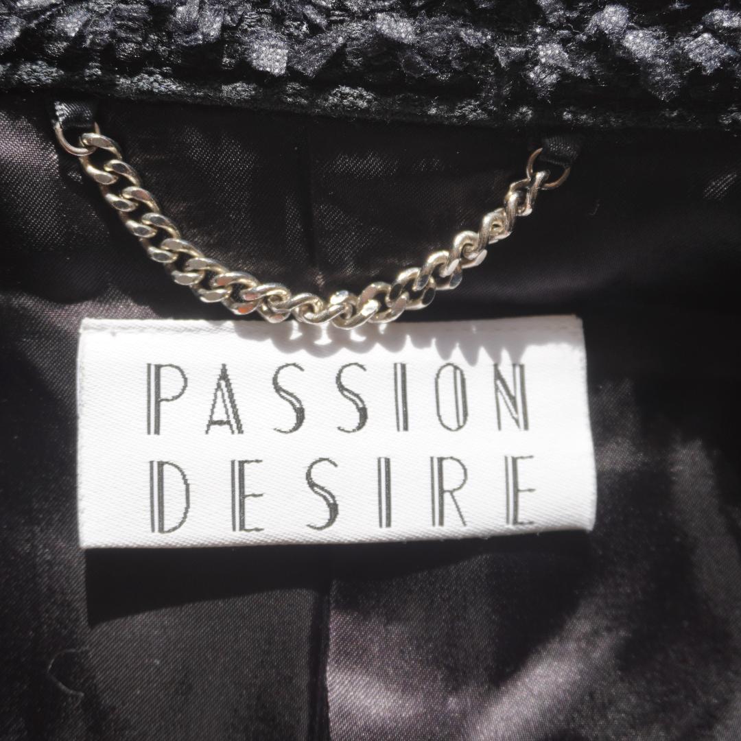 美品 コンダクター　MIXED TWEED OFFICER JKT　ナポレオン