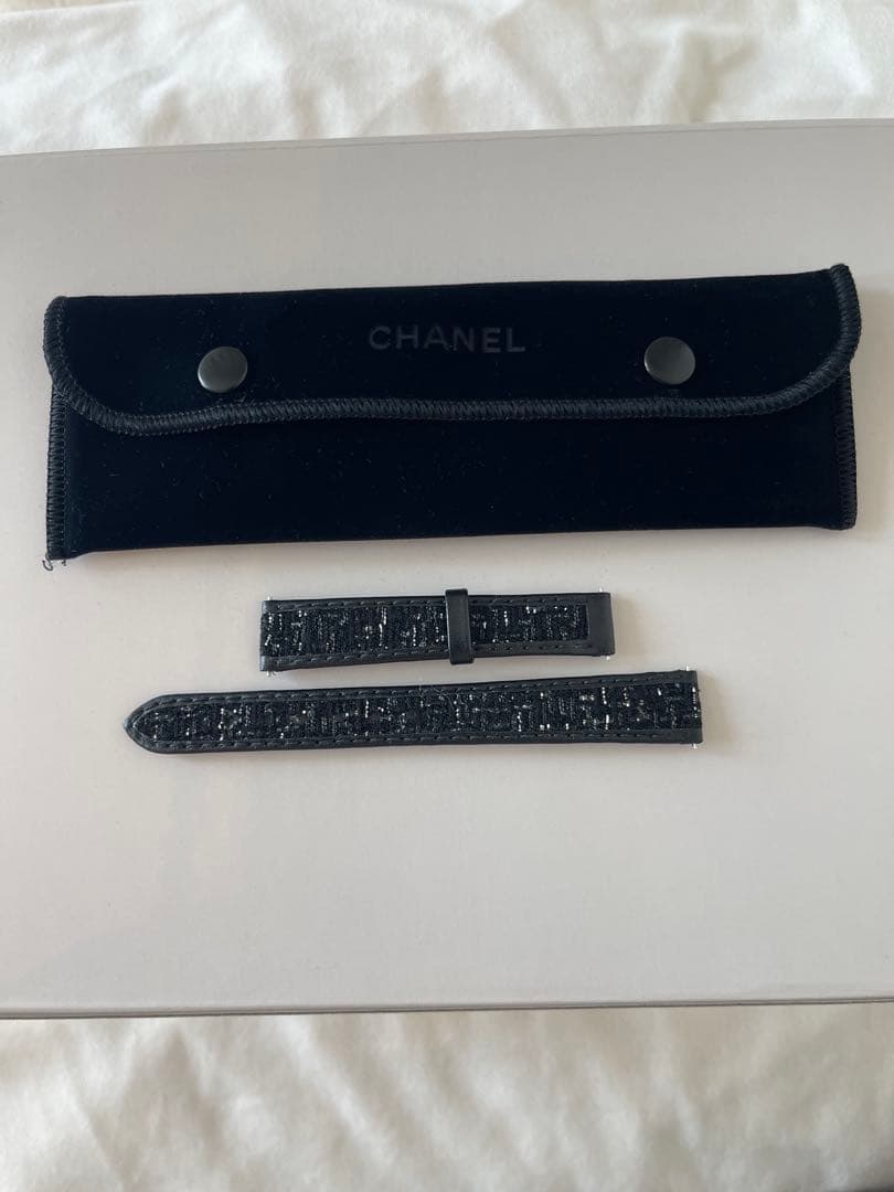 【12/11以降発送】CHANEL ボーイフレンド替えベルト ツイード