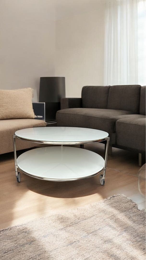 IKEA STRIND ガラステーブル　コーヒーテーブル