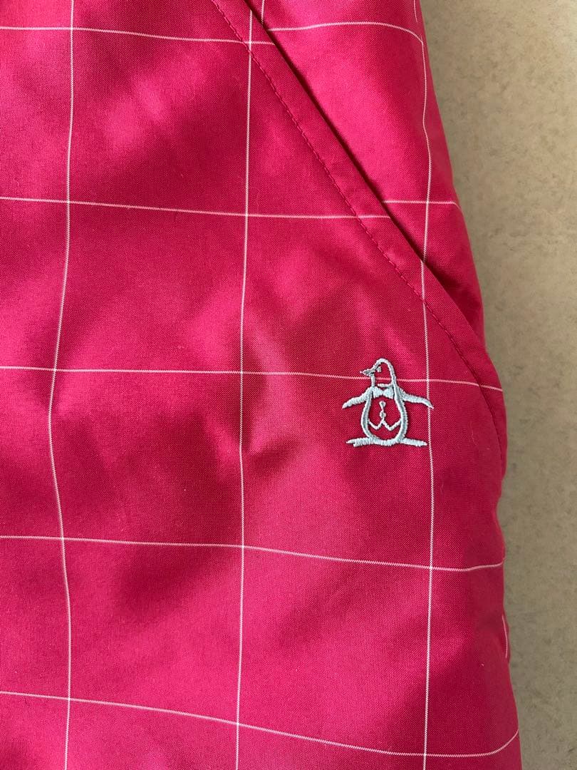 Munsing wear 新品3Lワンピース　ローズピンク＆グレー　リバーシブル