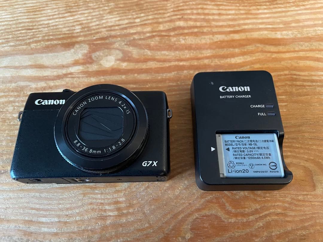 Canon PowerShot G7 X 美品 動作確認済み デジカメ コンデジ