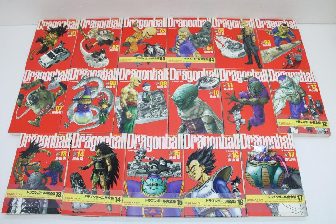 ドラゴンボール 完全版 全34巻 全巻 セット 02-EY1217-07