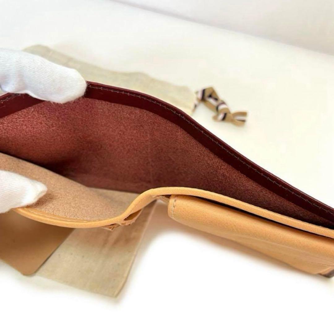 イルビゾンテ スターエンボス 星　2つ折り ウォレット 財布 ワインブラウン