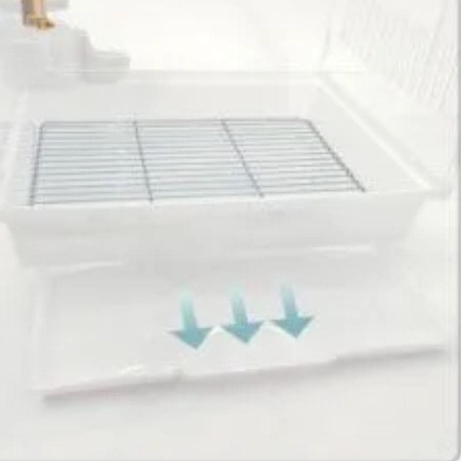 《ラスト１点》 アクリル ケージ 360度 小動物 鳥 モモンガ ドーナツ綱