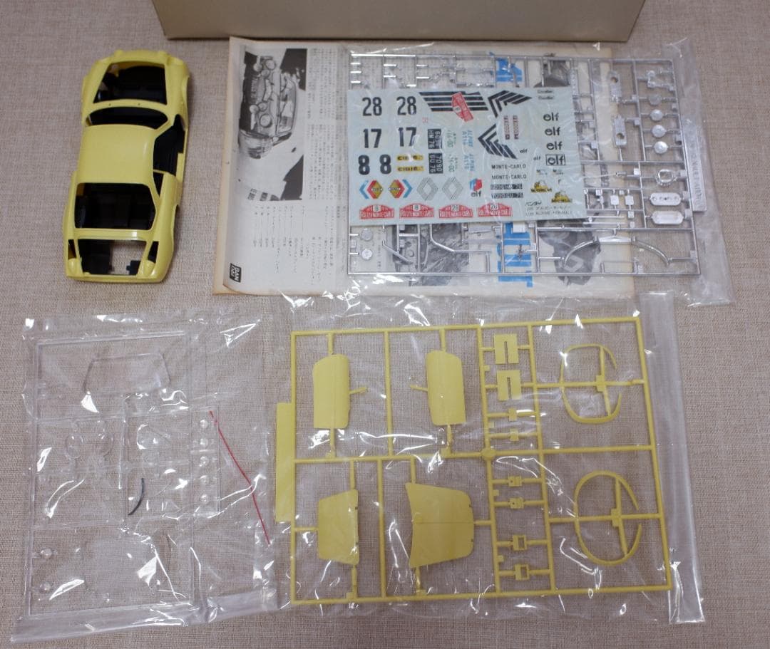バンダイ 1/20　ALPINE RENAULT A110 RALLY TYPE