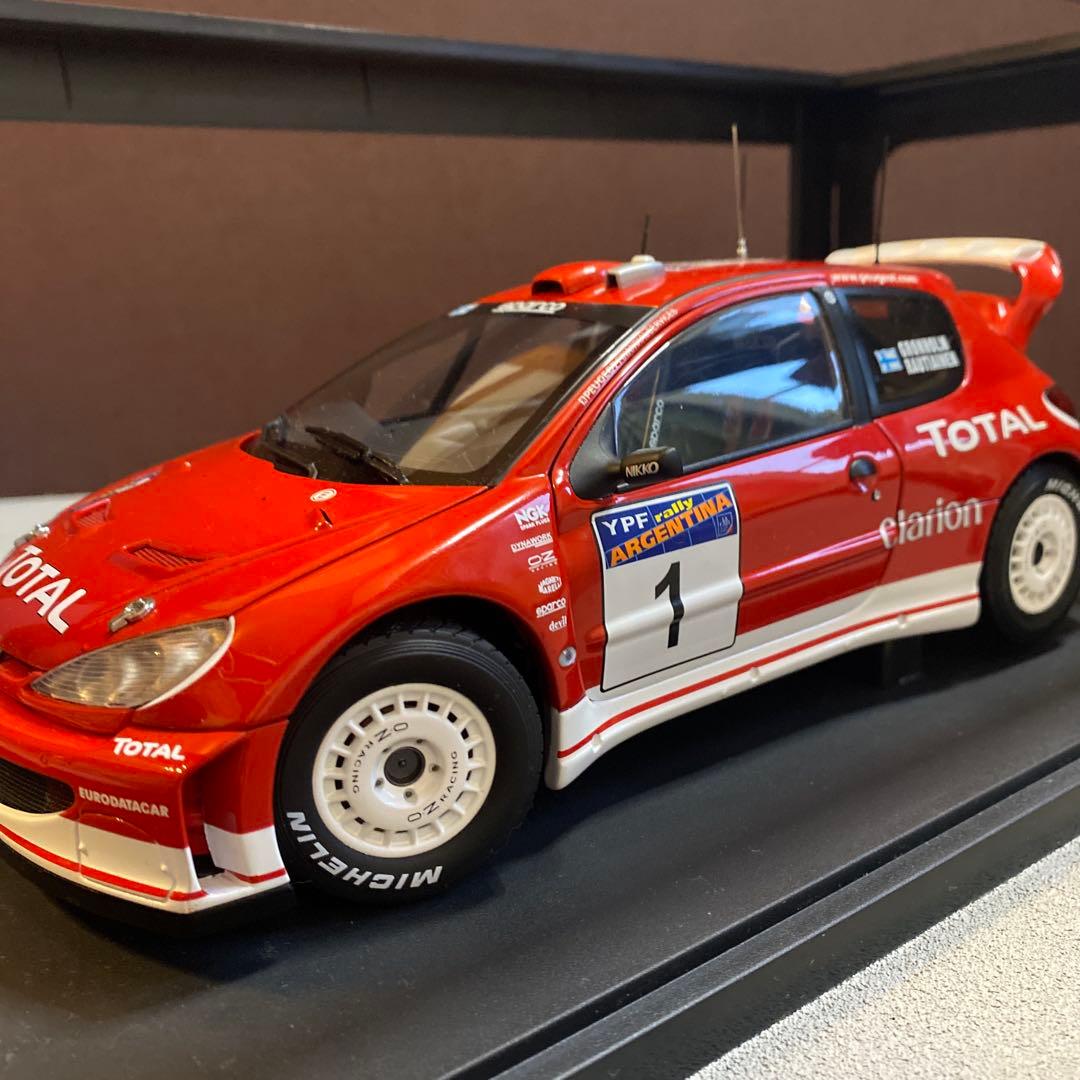 オートアート　1/18 プジョー 206WRC