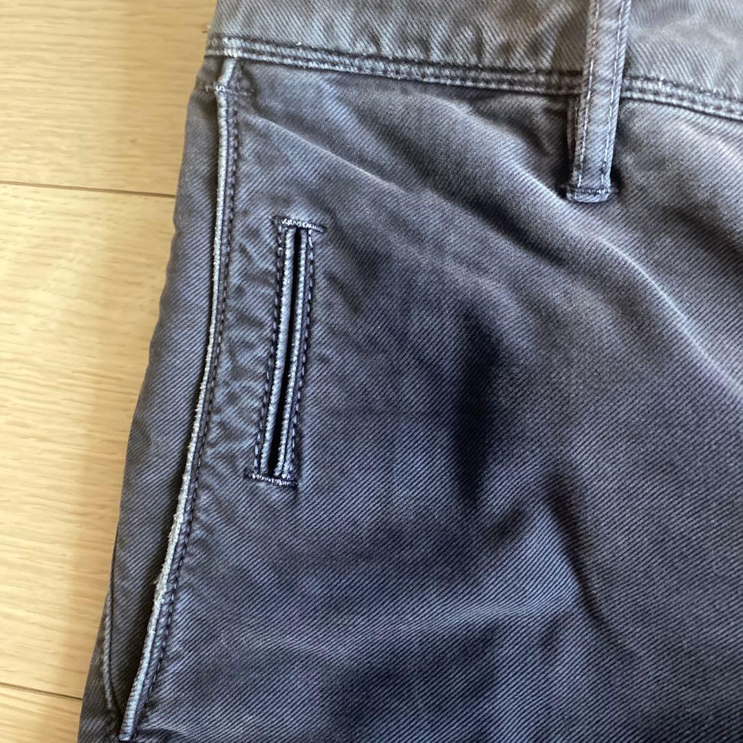 インコテックス　ネイビーチノパン　INCOTEX