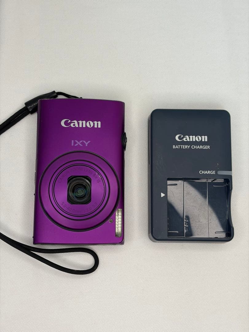 訳アリ Canon IXY600fパープルコンパクトデジタルカメラ