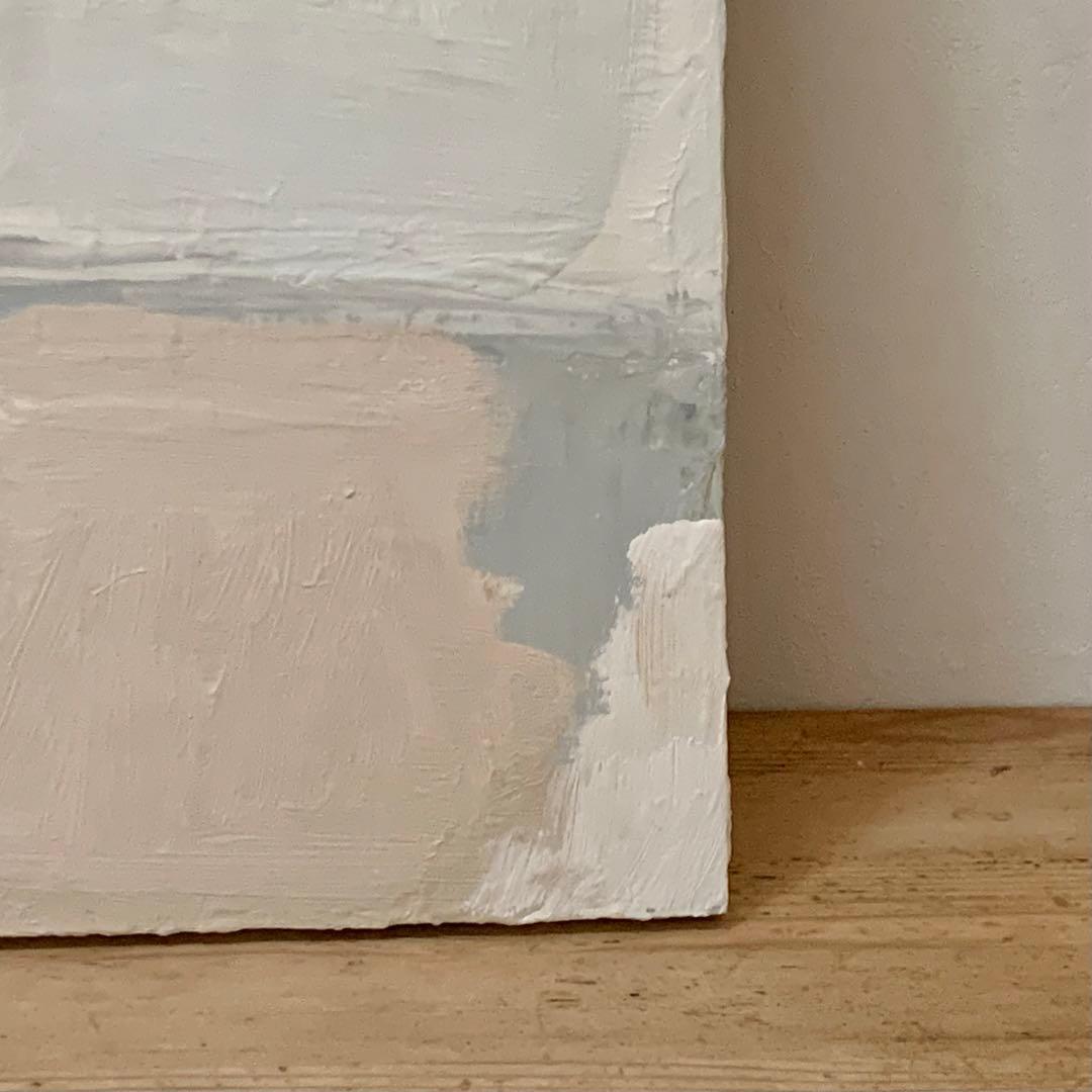 「意識」 油彩 油絵 木製パネルに油彩 現代美術 oil on board 絵