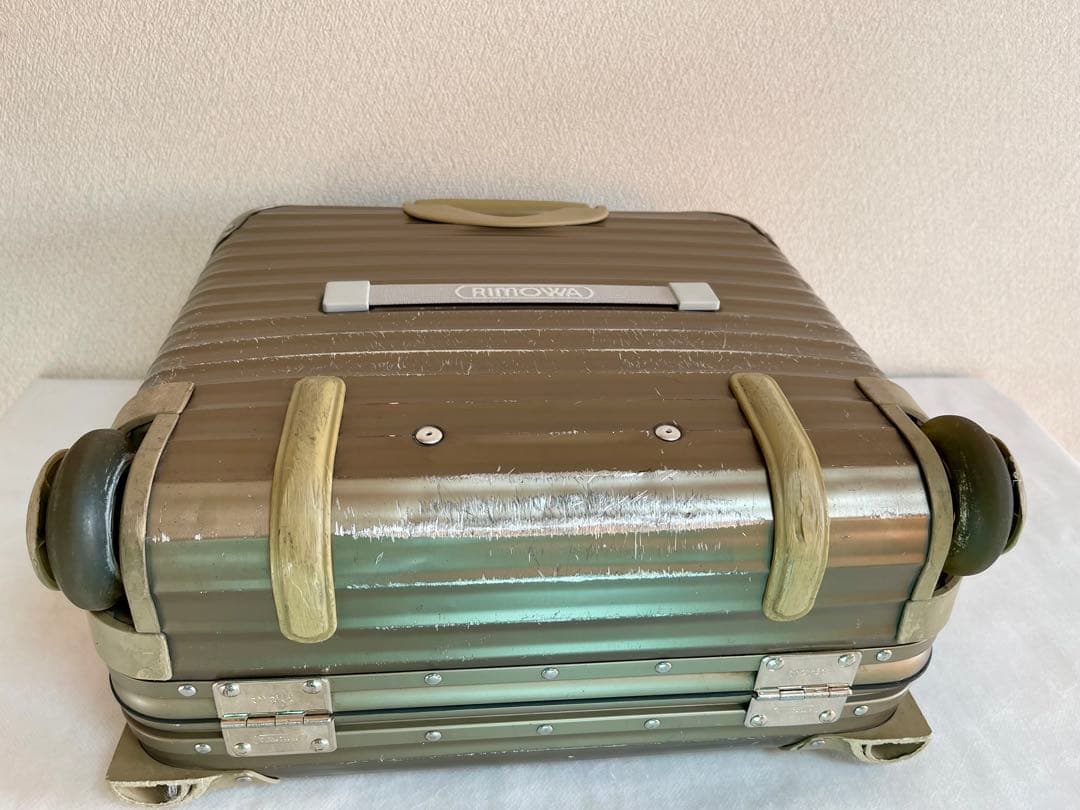 I*O様 リモワ RIMOWA トパーズチタニウム ビジネストロリー 28L 廃