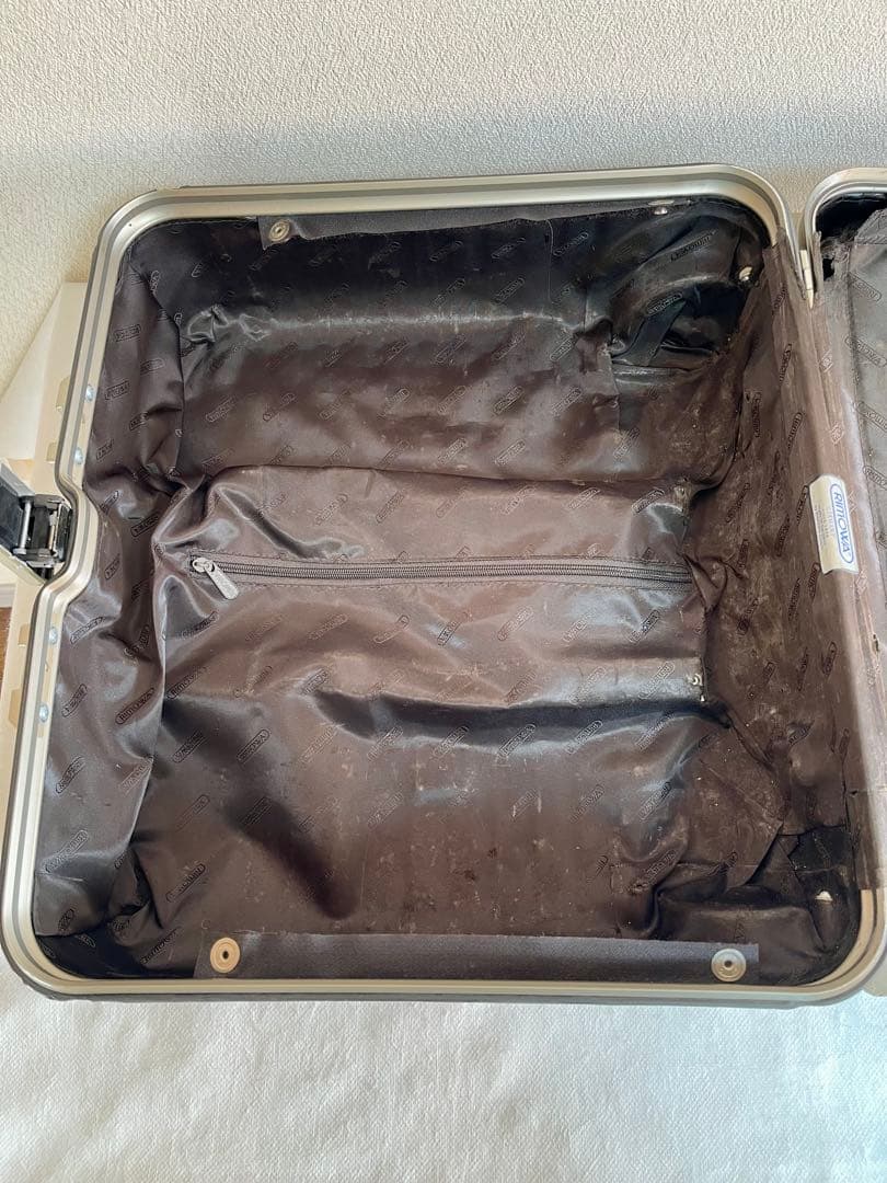 I*O様 リモワ RIMOWA トパーズチタニウム ビジネストロリー 28L 廃