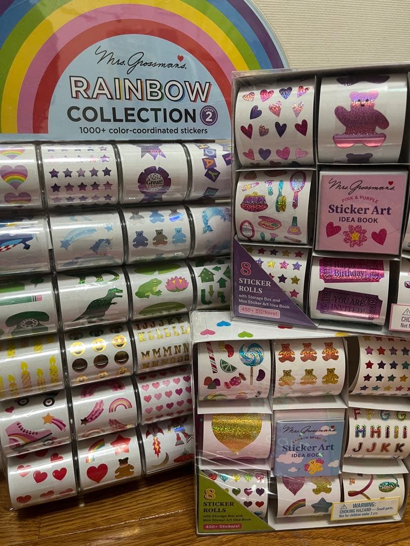 Mrs. Grossman's マスキングテープ・ステッカーセット