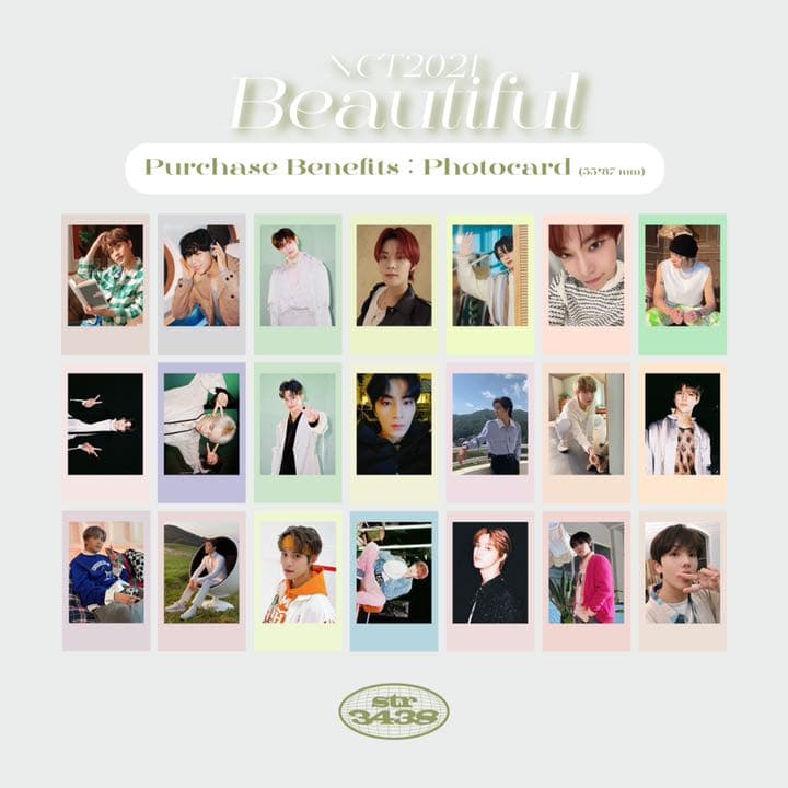 【220125ty】NCT127 NCT Beautiful テヨン ビーズ