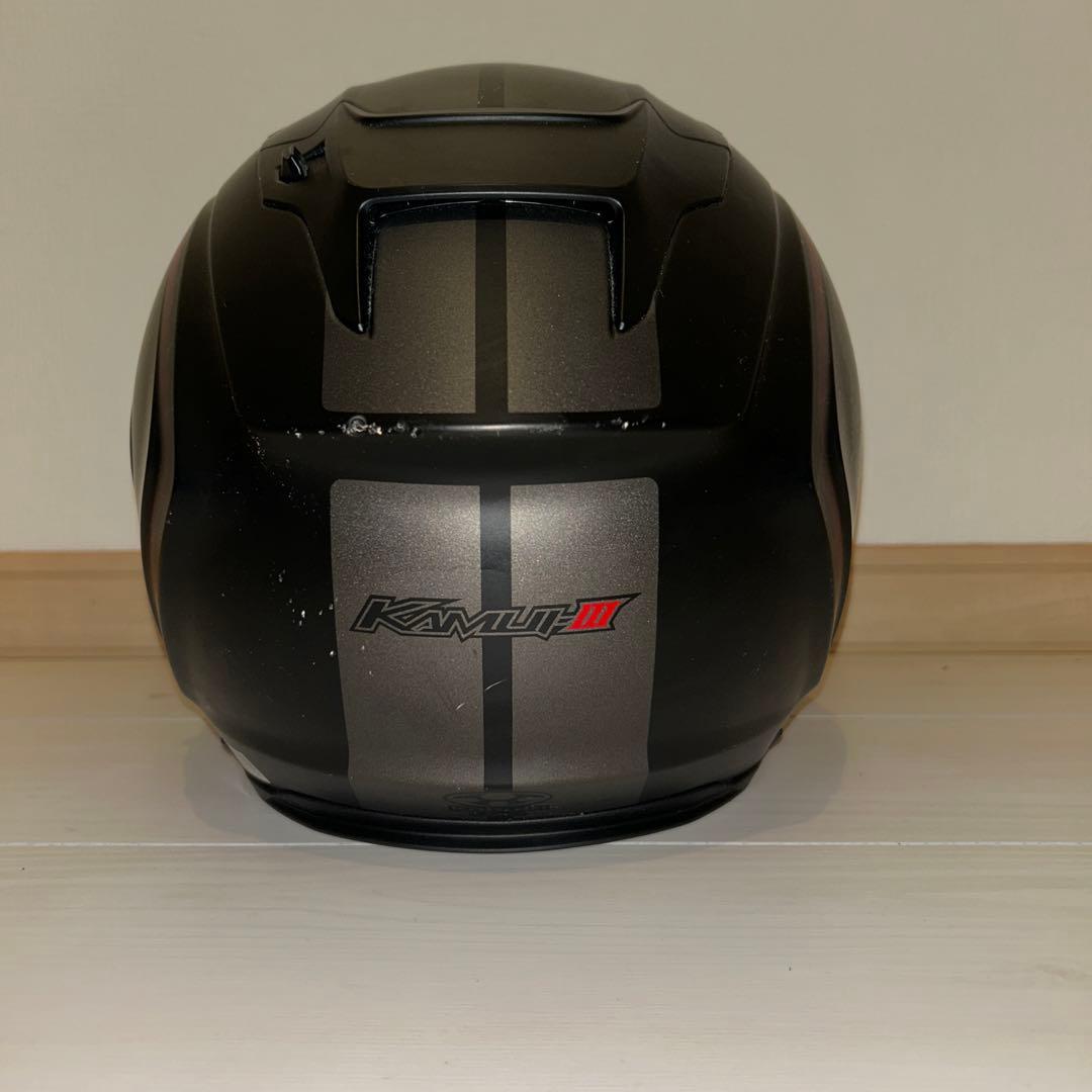 OGKカブト KAMUI3(カムイ3) 【M】フラットブラックグレー