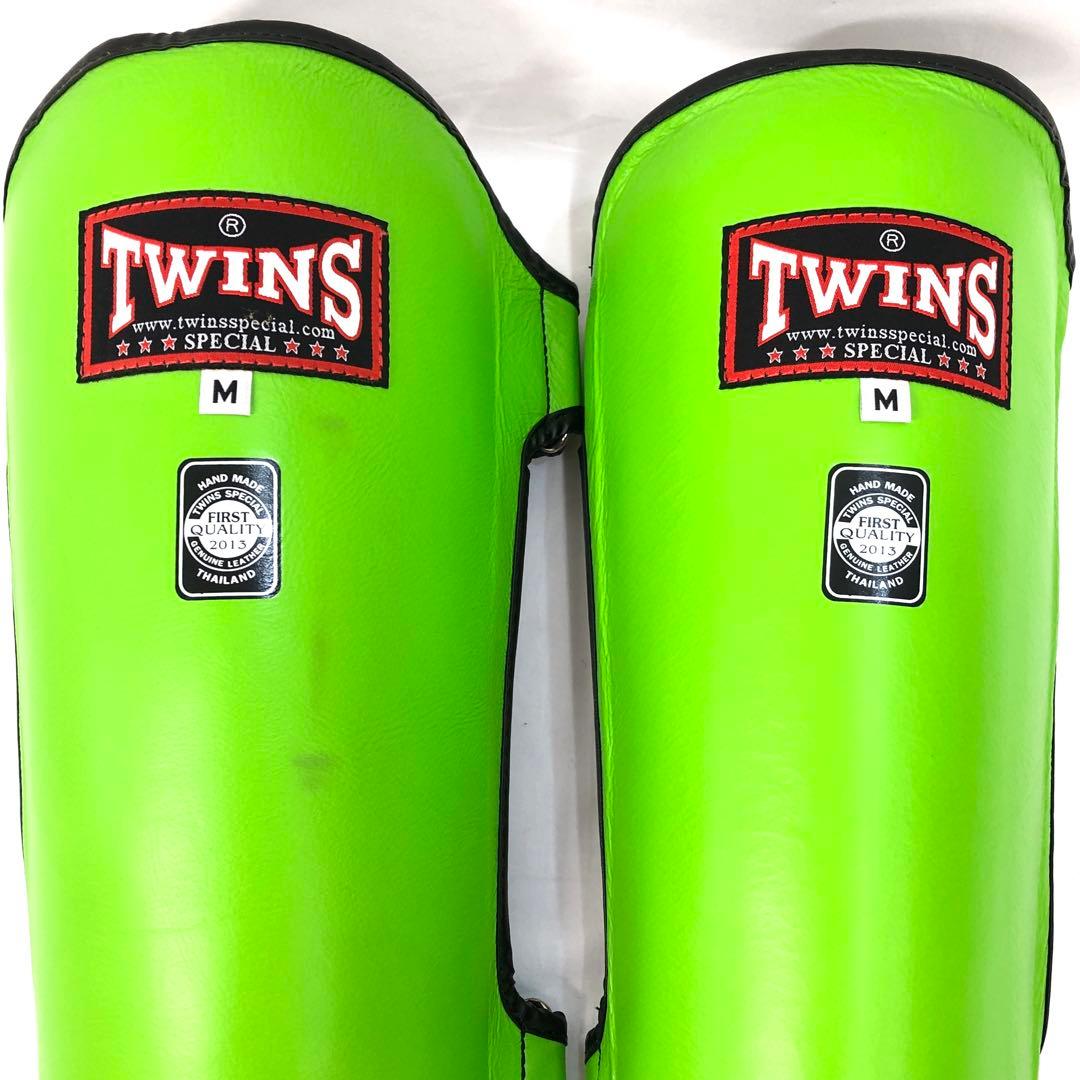 TWINS ツインズ グローブ レッグガード ヘッドギア セット グリーン