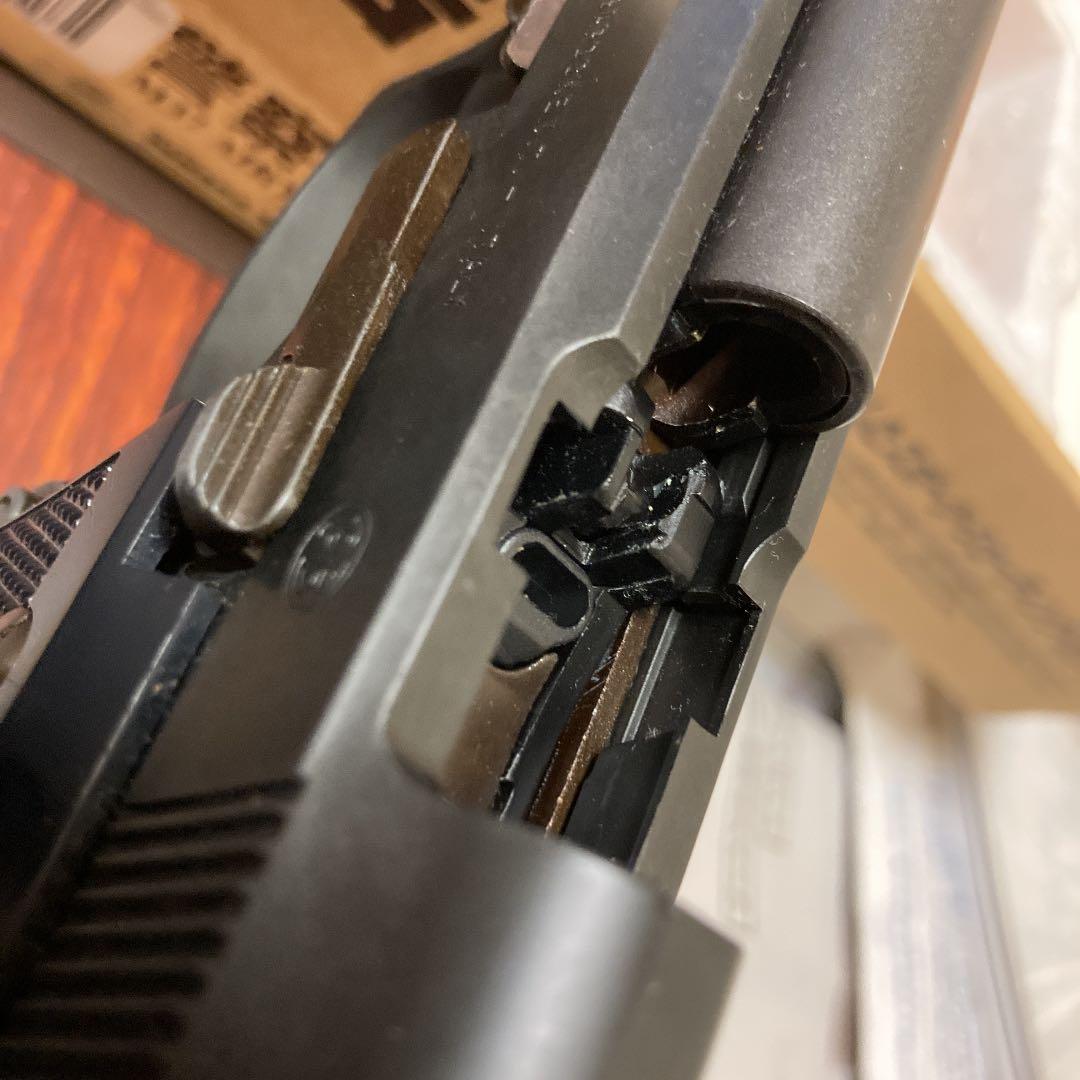 ウェスタンアームズ　[軽ジャンク品]ベレッタM92FSカーボンブラック