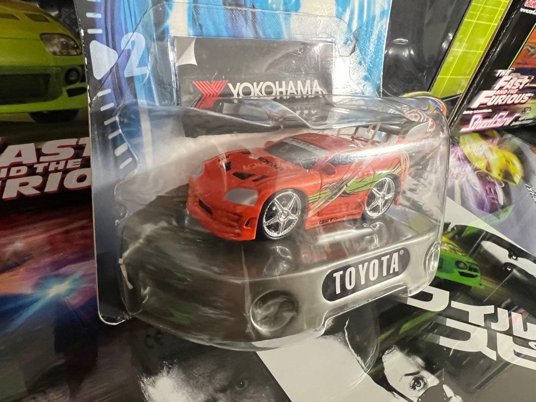 ミニカー FAST&FURIOUS Hotwheels TOYOTA SUPRA