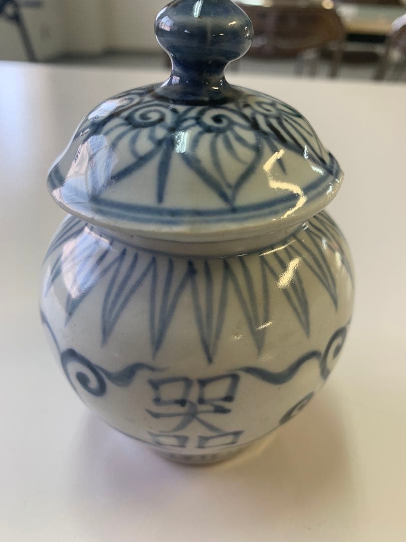 中国清時代染付小壺