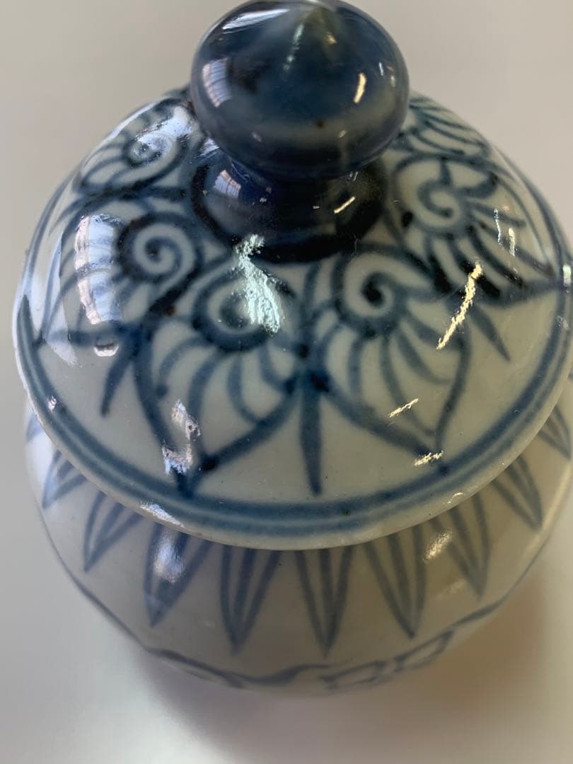 中国清時代染付小壺