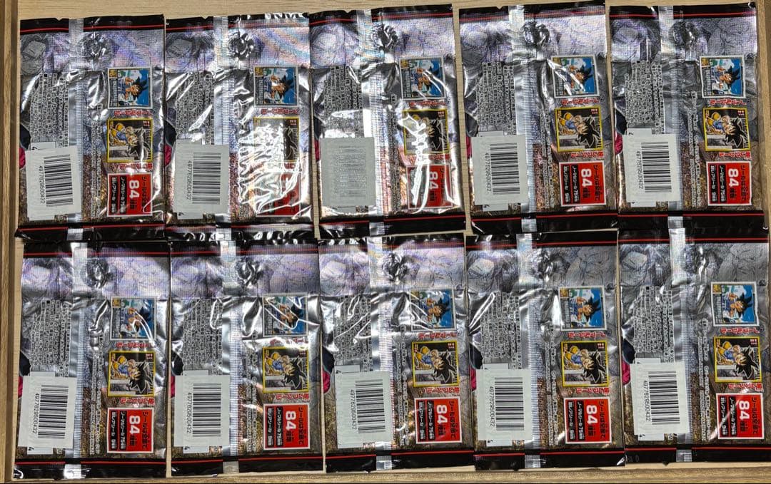 ドラゴンボールGTシール烈伝2 新品未開封　10パック