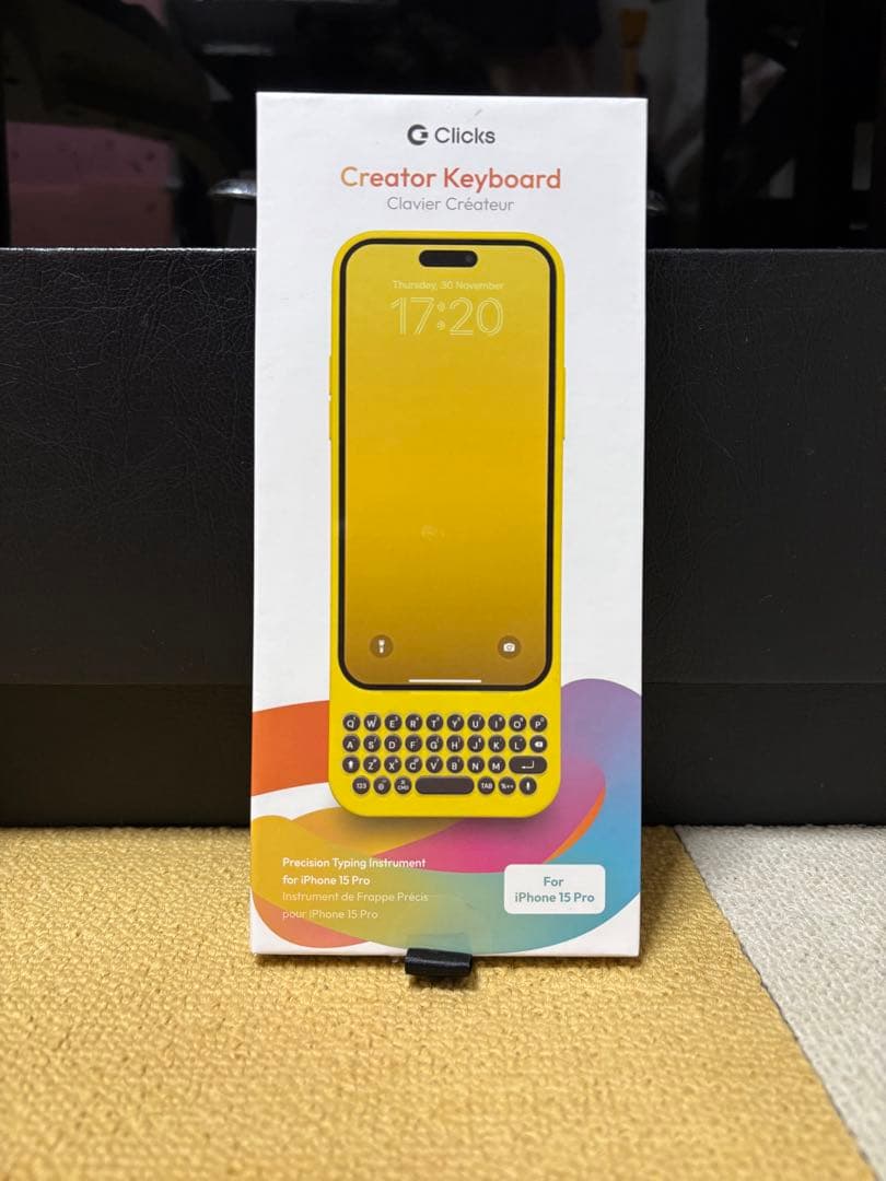 Clicks Creator Keyboard iPhone 15 Pro用