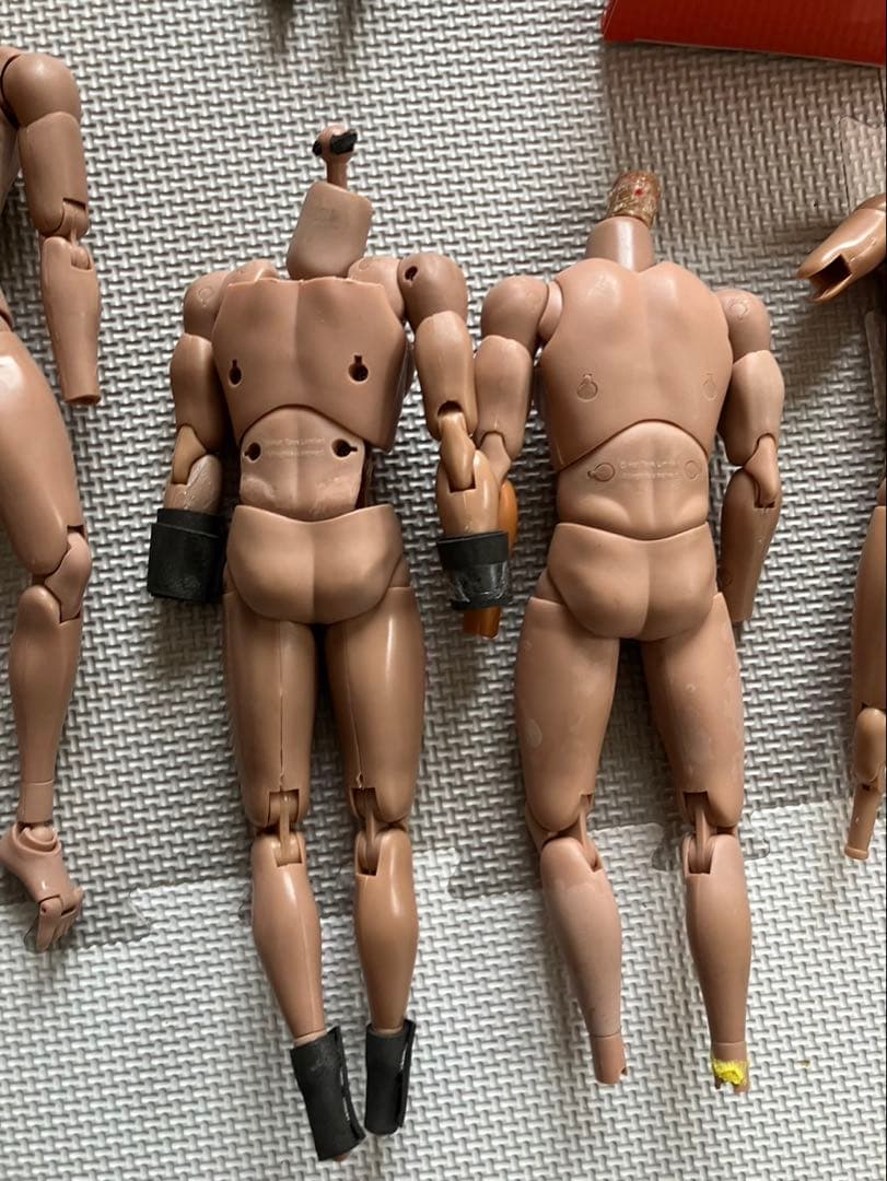 1/6 12インチ フィギュア　7体セット　さジャンク③