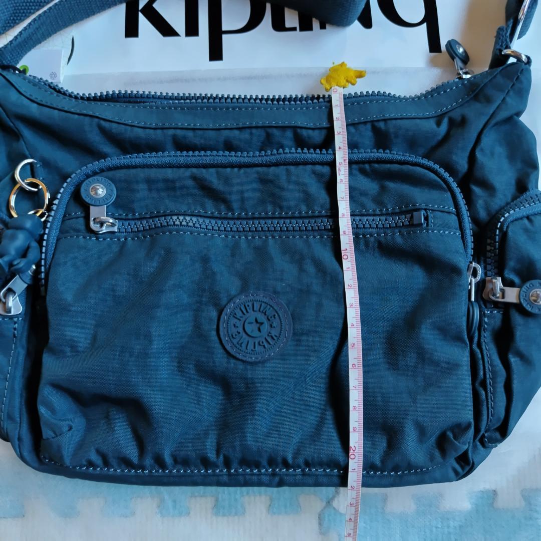 【新品・未使用】Kipling ダークブルー ショルダーバッグ　キプリング
