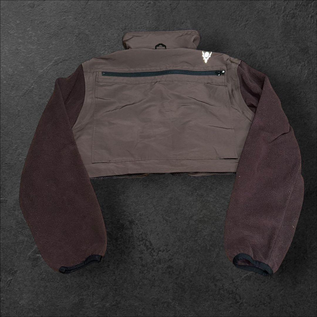 South2 West8取り外しスリーブギミックジャケット多機能ポケット刺繍ロゴ