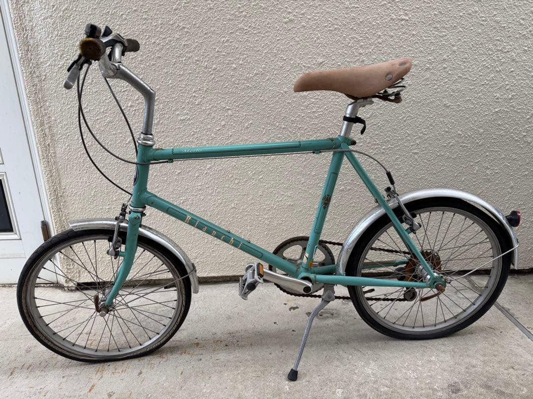 【湘南エリア引取優先】Bianchi Merlo ビアンキ メルロー ミニベロ