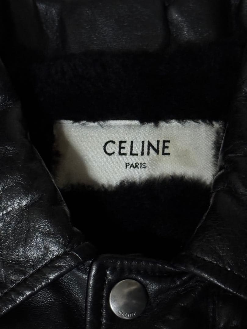 セリーヌ　アビエータージャケット　エディスリマン 2E352280