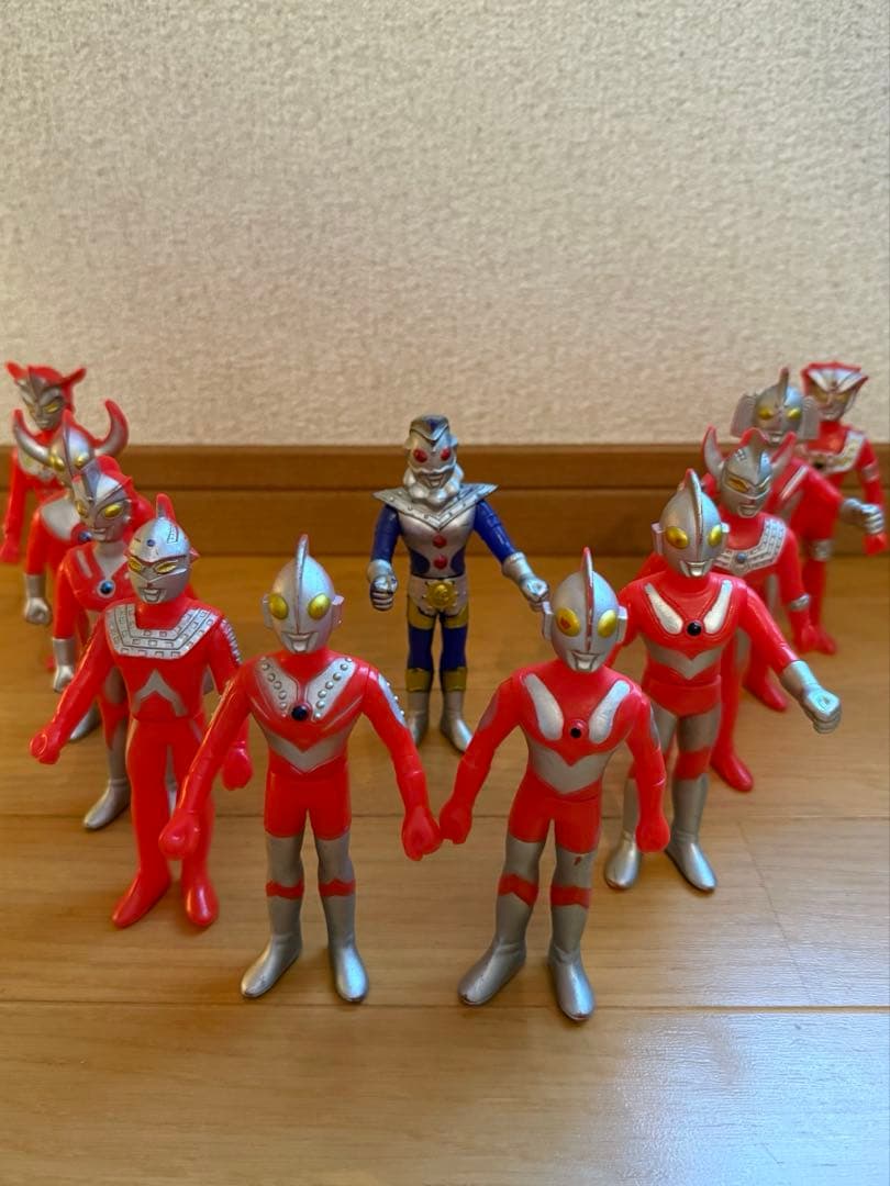 最終値下げ　ウルトラマンファミリー♡ソフビセット