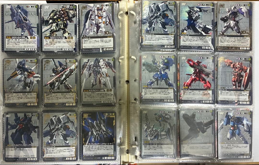 ガンダムウォー　引退品　黒、黒ダブルオー　まとめ売り