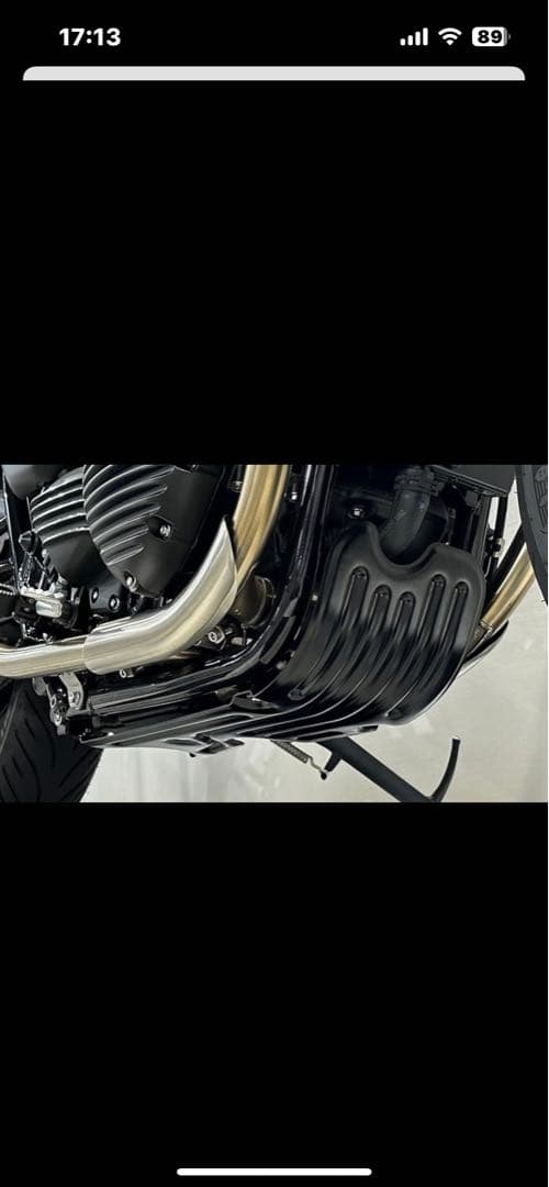 トライアンフボバー MOTONE CUSTOMS アンダーカーバー