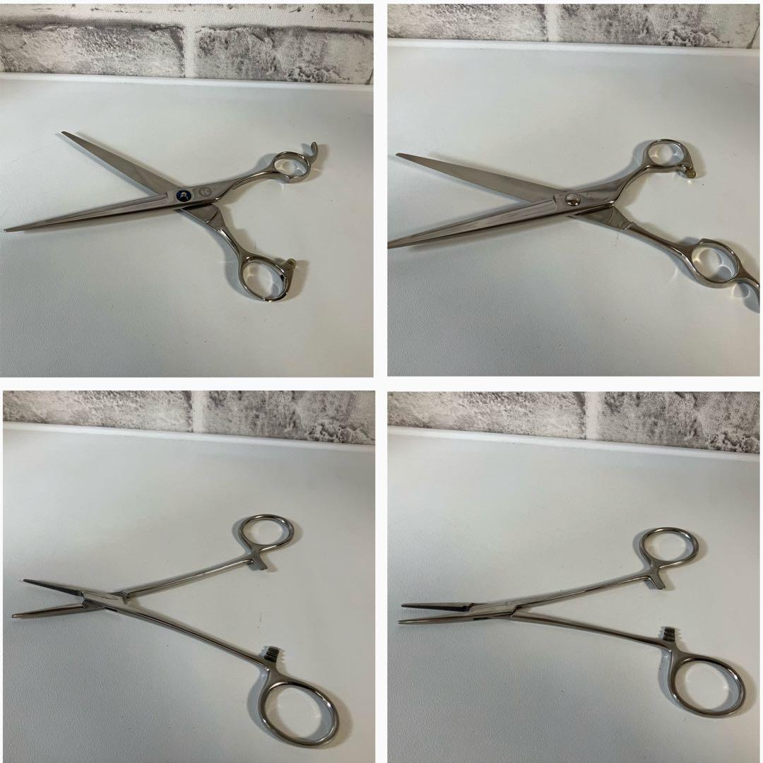 専門学校　トリミングセット　おまけ付き　トリマー　トリミング　シザー　ペット