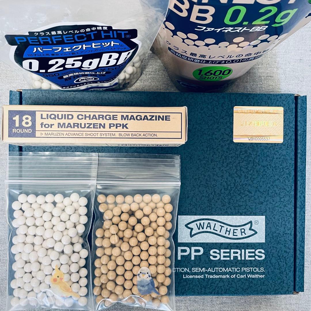 完全新品✨️マルゼン ワルサーPPK ブローバック 最新ロット 別売マガジンセット
