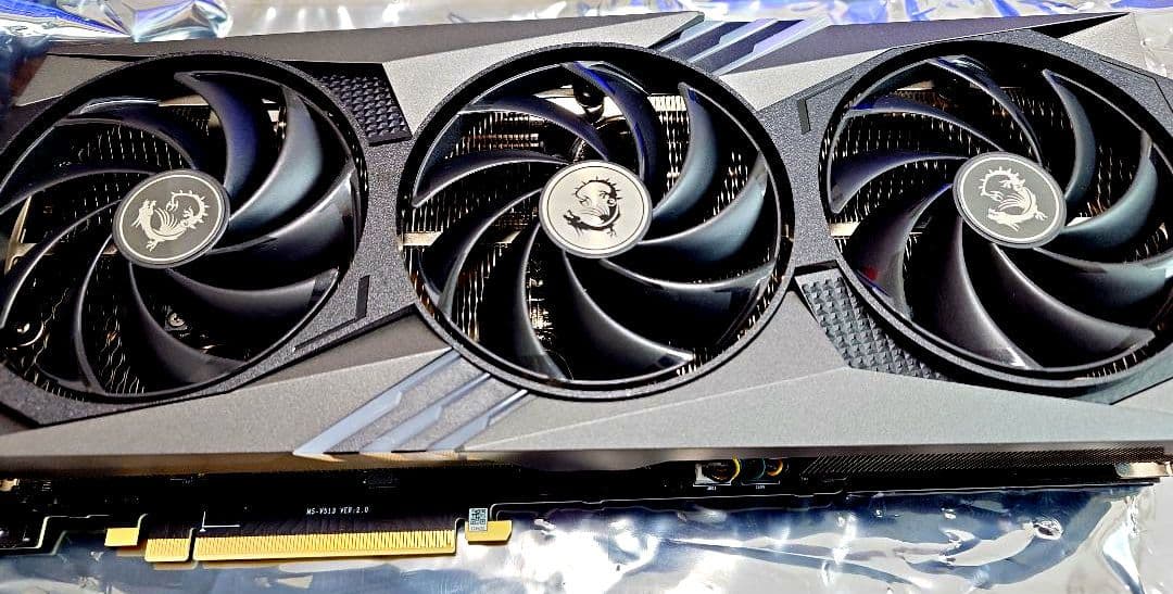 ★美品★ MSI RTX4070ti Gaming X Trio