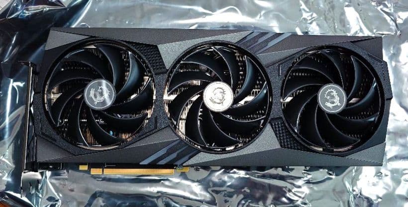 ★美品★ MSI RTX4070ti Gaming X Trio