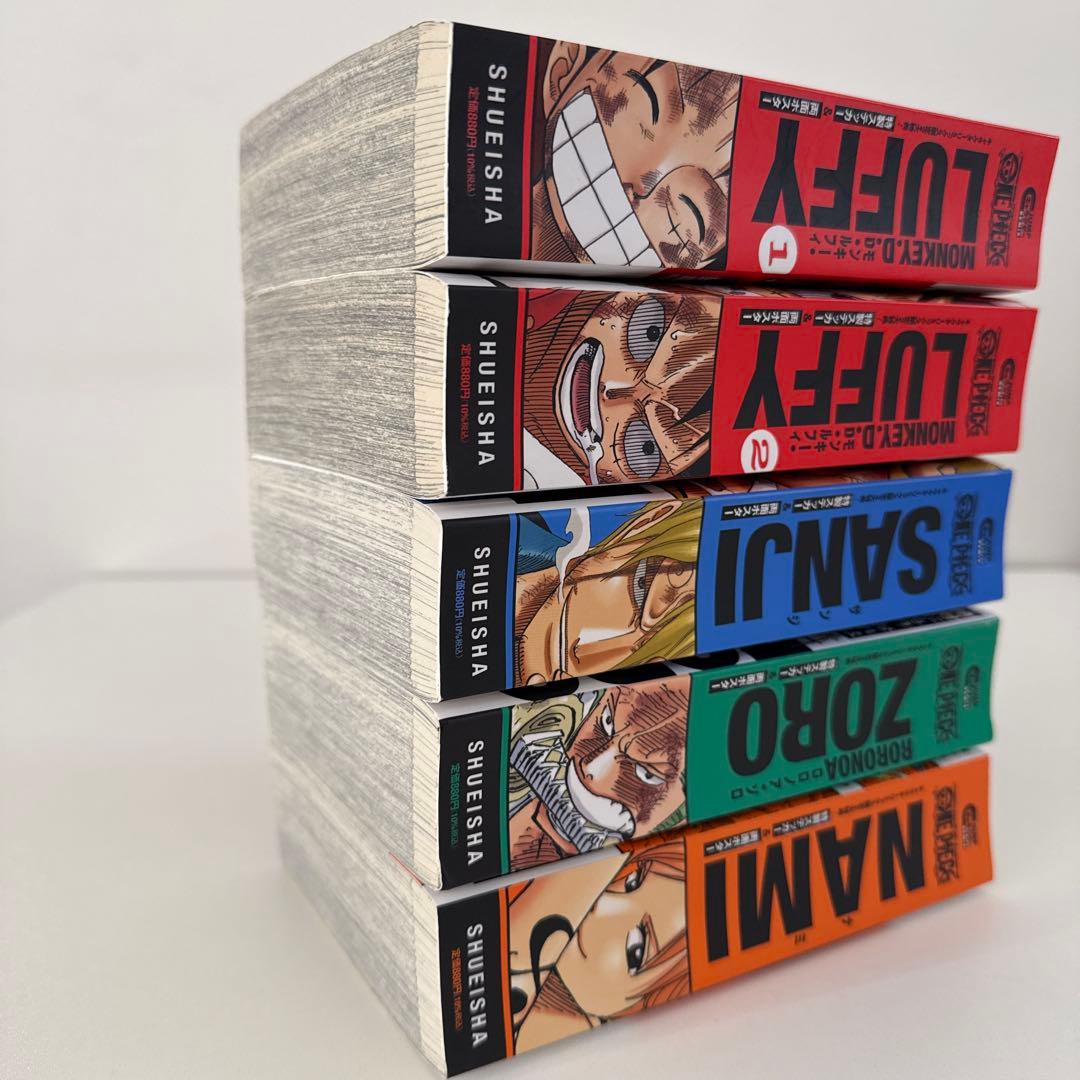 【全巻初版】ONE PIECEキャラクターリミックス 全11巻セット 尾田栄一郎